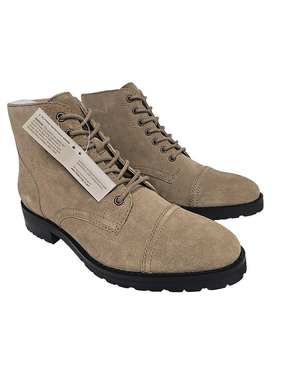 Dingo Men's DI 204 Hutch Casual Suede Lace Up Boot Taupe Size 8.5D